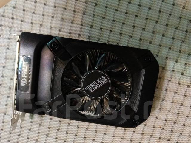 Видеокарта Palit GeForce GTX 1050 Ti StormX, б/у, в наличии. Цена: 8 ...
