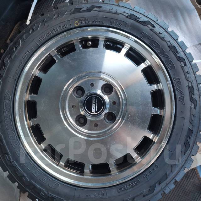 Колеса 155/65/R14 TOYO Opencountry R/T + Rayton Bahns TECH KT-Stream ...
