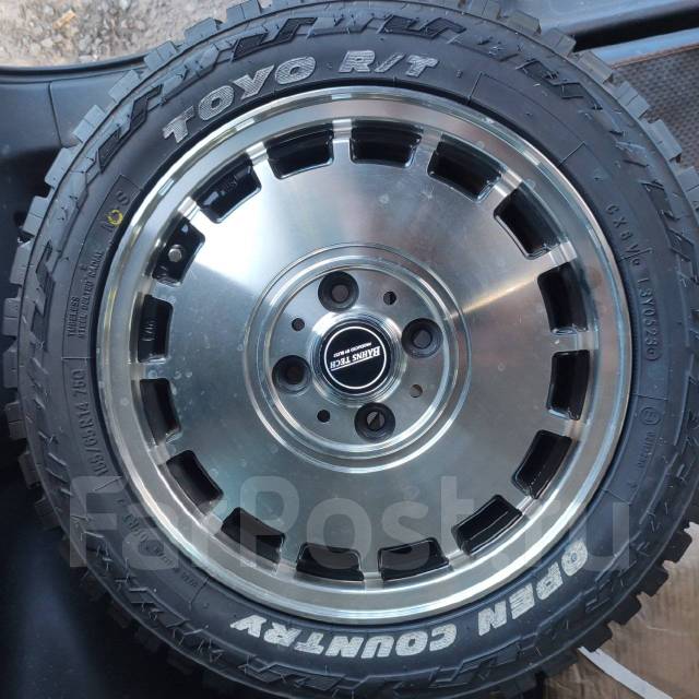 Колеса 155/65/R14 TOYO Opencountry R/T + Rayton Bahns TECH KT-Stream ...
