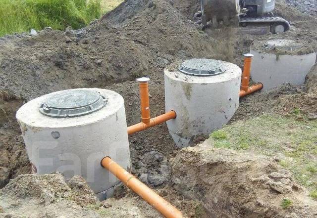 Монтаж емкостей/цистерн под шамбо Объемом от 5 до 100 Куб. м Нал. НДС в ...