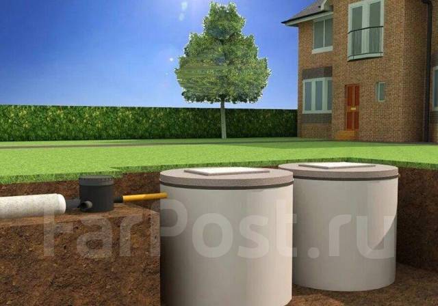 Монтаж емкостей/цистерн под шамбо Объемом от 5 до 100 Куб. м Нал. НДС в ...