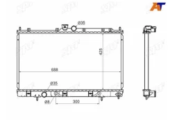 �������� Mitsubishi Outlander 02-09 / Airtrek 01-05 MC000882R ����