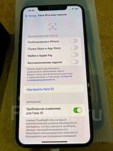 Apple iPhone 11 Pro Max. �/�, 256 ��, �������, 3G, 4G LTE, NFC ����