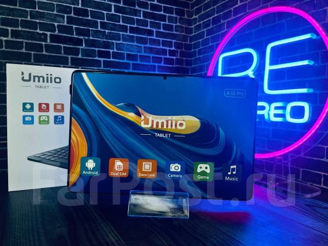 Планшет с клавиатурой Umiio A10 Pro 10.1" 2sim 6GB 128GB, 10.1 дюймов ...