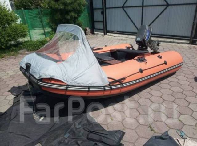 Надувная лодка с мотором, Stormline, подвесной, бензин, 3,20 м. 9,80 л ...