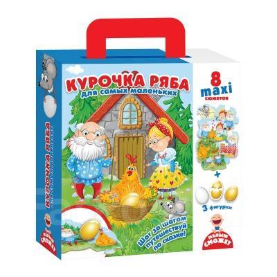 Игра настольная Путешествие по сказке "Курочка Ряба", новый, в наличии ...
