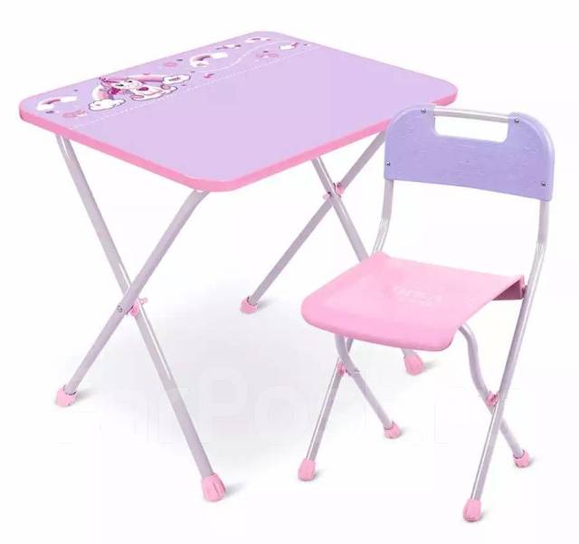 Стол-стул детский Ника Алина Единорог/бесплатная доставка, новый, в ...