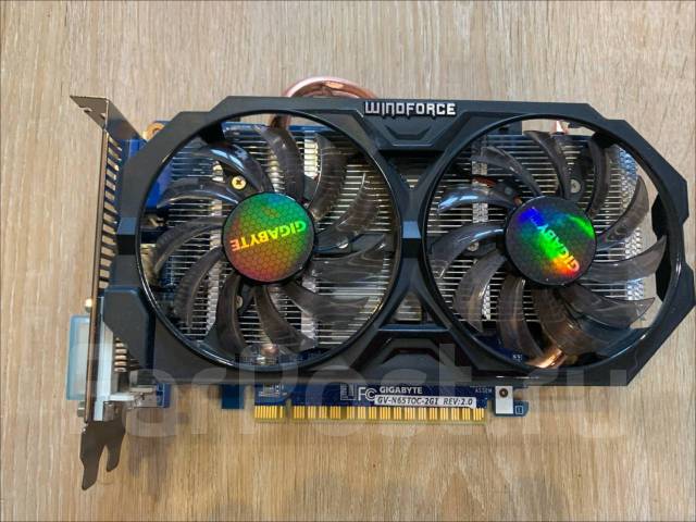 Видеокарта GeForce 650 Ti 2 Gb, б/у, в наличии. Цена: 2 500₽ во ...