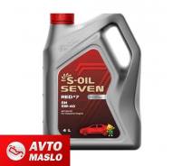 S-Oil Seven Red #7. 5W-40, �������������, 4��. ����