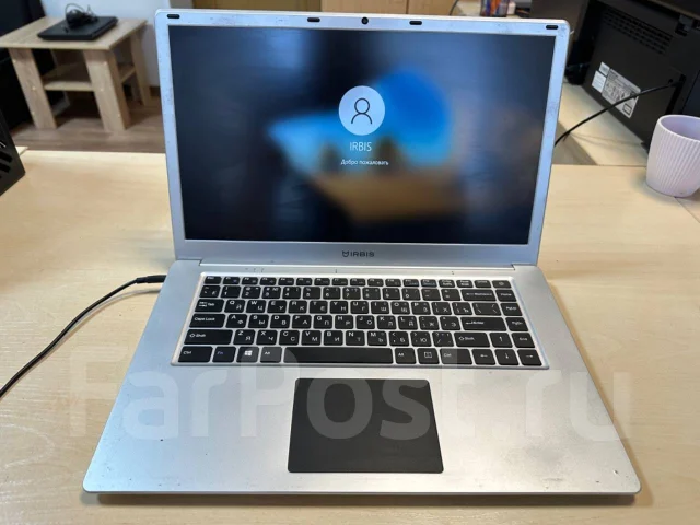 IRBIS NB62. 15.6", 1,1����, ��� 4 ��, ���� 250���, WiFi: 1, Bluetooth: 1, ����������� �� 1��. ����