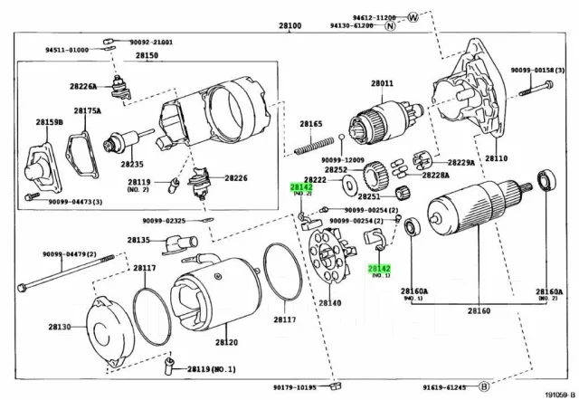 ٸ��� �������� Toyota 28142-67100 28142-67100 ����