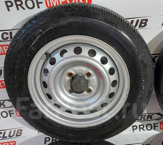 Комплект колес на штампованных дисках Probox/Succeed, 14", 1 шт, 155 мм ...
