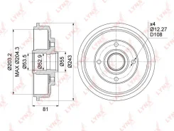 ������� ��������� ��� ����, ��� Lynxauto [BM1040] BM1040 ����