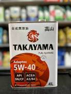 Takayama Adaptec. 5W-40, �������������, 4��. ����