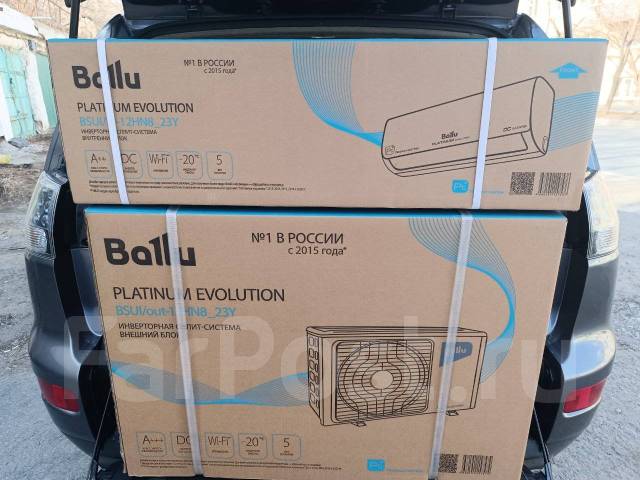 Кондиционер инверторный Ballu Platinum Evolution DC BSUI-12HN8_23Y 40м ...