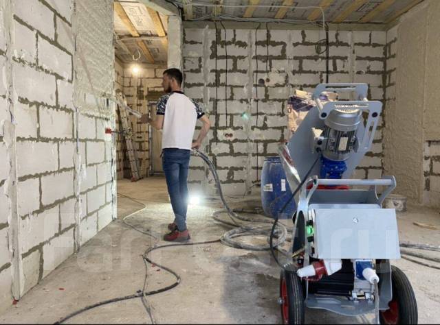 Механическая штукатурка в Хабаровске