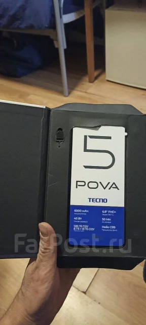 Tecno Pova 5. �����, 128 ��, �������, 5G ����