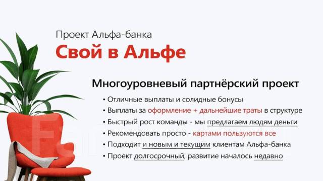 Свой в альфе суть проекта
