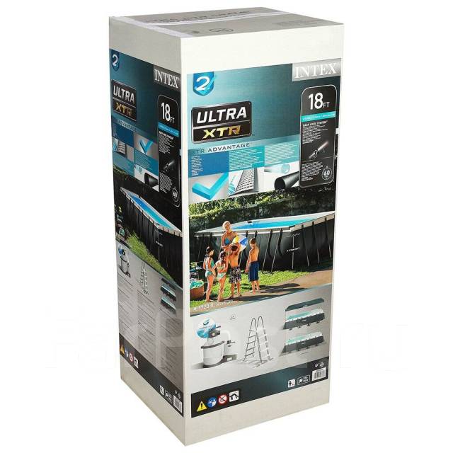 Каркасный бассейн Intex Ultra Frame 549х274х132 см. Доставка в подарок ...