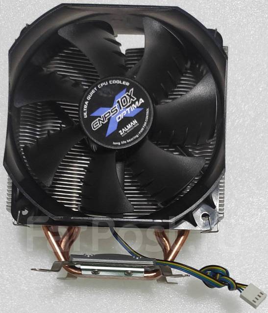 Кулер башня Zalman CNPS10X 4 трубки для Intel и AMD, б/у, в наличии ...