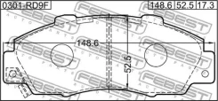 ������� ��������� Honda Integra 4D DB9 �����. Febest 0301RD9F 0301RD9F ����