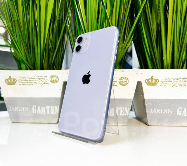 Смартфон Apple iPhone 11 64 GB б/у акб 74%, 64 гб, 6.10", в наличии ...
