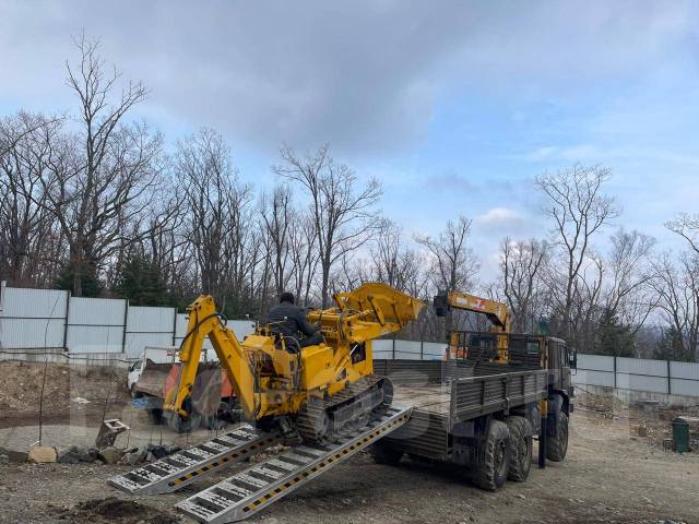 Услуги мини экскаватора-погрузчика-бульдозера. Цена 2000р в час с НДС ...