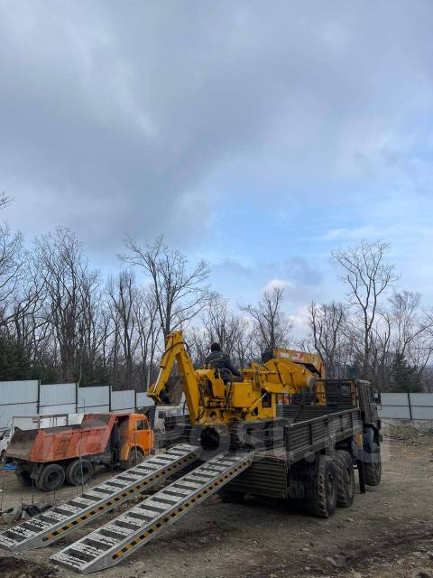 Услуги мини экскаватора-погрузчика-бульдозера. Цена 2000р в час с НДС ...