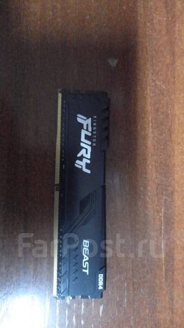 Оперативная память DDR4 Kingston FURY 16 GB, 16 гб, новый, в наличии ...