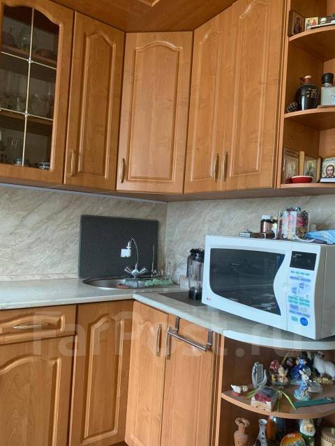Кухонный гарнитур, угловая, встроенная, мдф, коричневый, кухня, б/у, в ...