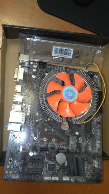 Материнская плата AM4 + CPU A6-9400, Gigabyte, б/у, в наличии. Цена: 4 ...