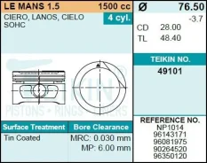 ������� ��������� Teikin 49101 STD (4��/����) Teikin 49101STD 49101STD ����