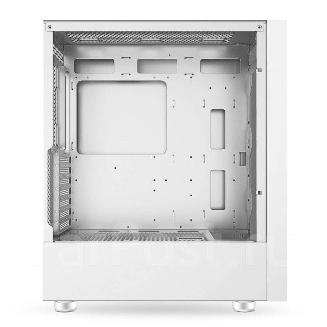 Корпус для ПК GC-LX3, закаленное стекло, подсветкой ARGB, белый, новый ...