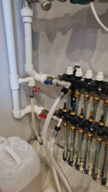 Промывка систем водоснабжения и отопления во Владивостоке