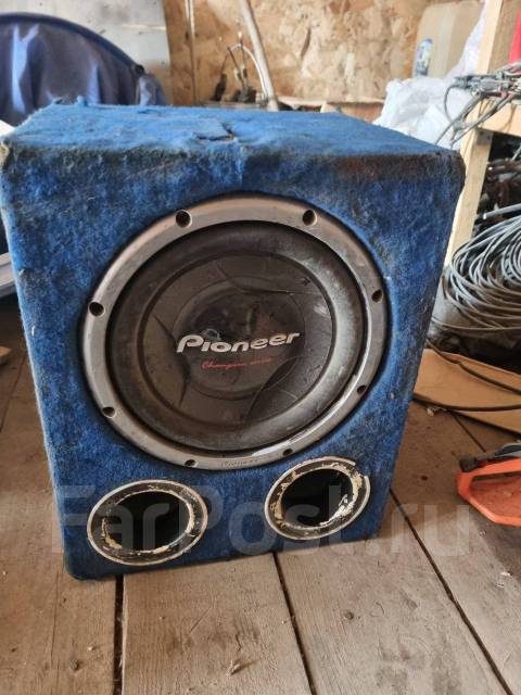 Сабвуфер 500w rms, Pioneer, компонентные, 500 Вт, пассивный, с корпусом ...