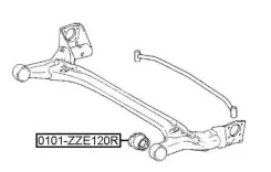 ����������� ����� ����� | ��� ����/��� | Toyota/ Corolla (UKP) ZZE121 2002-2006 0101ZZE120R ����