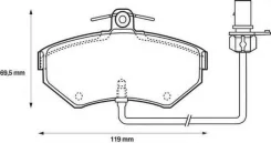 �������� ��������� ������� AUDI A4/VW Passat Jurid 573006J 573006J ����