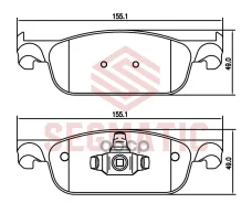 ������� ��������� �������� ��� LADA X-Ray 1.6 1.8 16-/ Renault Clio IV 1.5 13-/ Sandero 1.6 16- Segmatic ���. SGBP2771 SGBP2771 ����