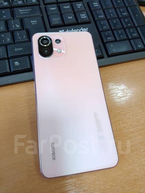 Продам смартфон xiaomi Mi 11 Lite, 128 гб, 6.55", моноблок, розовый, 4G ...