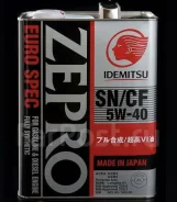 Idemitsu Zepro Euro Spec. 5W-40, �������������, 1��. ����