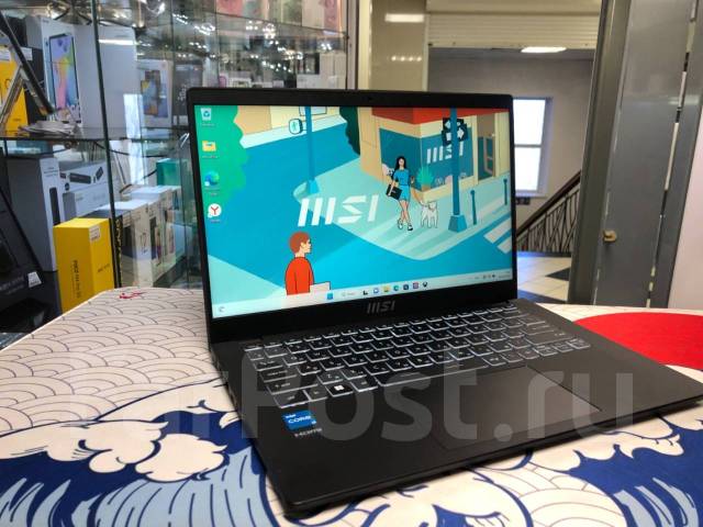 Ультрабук MSI Modern 14 C12M-231RU. Core i3-1215U.8GB DDR4/256GB SSD ...