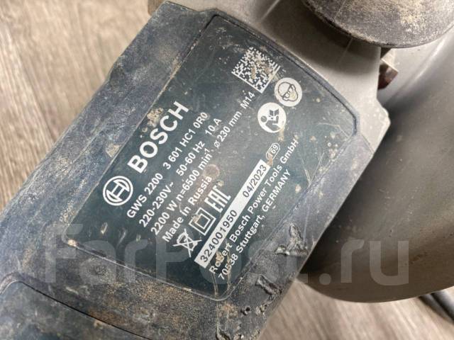 Углошлифовальная машина УШМ Bosch GWS 2200 Оригинал! Болгарка, б/у, в ...