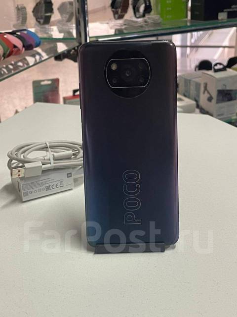 Смартфон Poco X3 pro 128gb, 6.67", 4G LTE, Dual-SIM, NFC, б/у, в ...