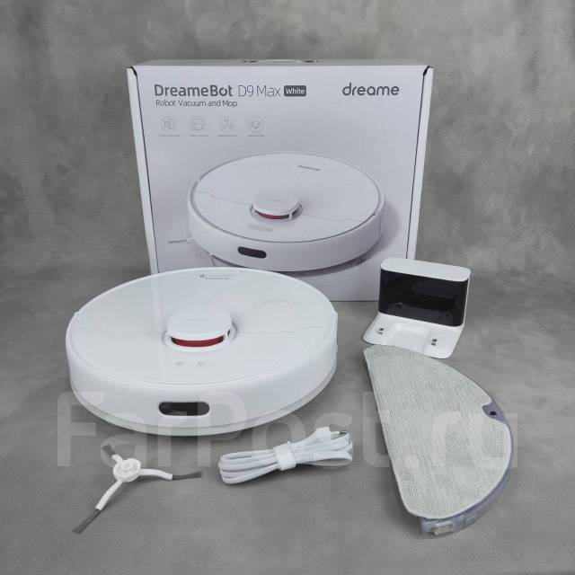 Робот-пылесос с влажной уборкой Dreame Bot D9 Max (RLD33GA) Белый ...