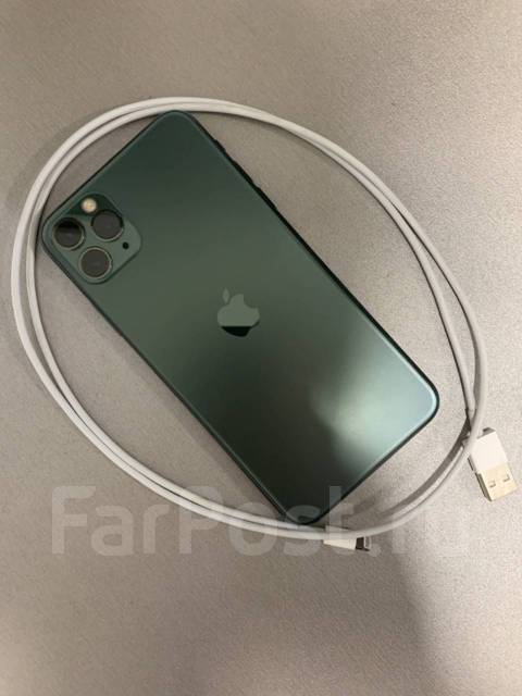 IPhone 11 Pro Max 256Gb Green Midnight, 6.50", моноблок, зеленый, б/у ...