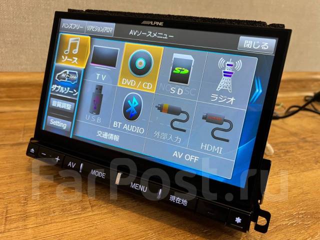 Магнитола Alpine EX9Z, 2 DIN — 178x100 мм, б/у, в наличии. Цена: 39 000 ...
