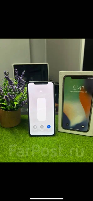 Apple iPhone X. �/�, 64 ��, �����, 3G, 4G LTE, NFC ����