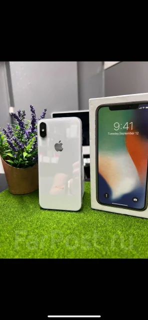 Apple iPhone X. �/�, 64 ��, �����, 3G, 4G LTE, NFC ����