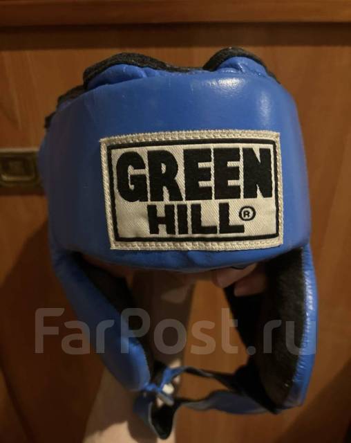 Боксерский шлем Green Hill, б/у, в наличии. Цена: 1 000₽ во Владивостоке