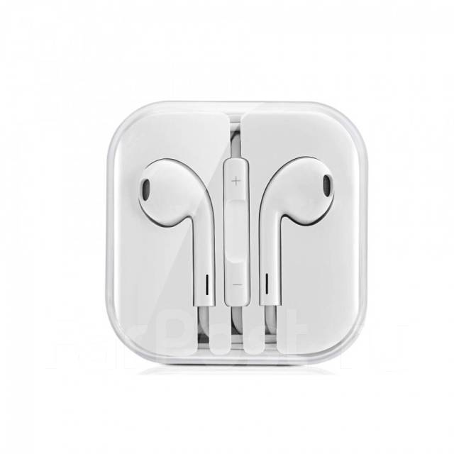 Проводные наушники Apple Earpods, Jack 3.5mm, 1.2 м, белый, контроллер ...